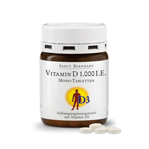 Vitamina D3 1000 IU, 250 pastiglie
