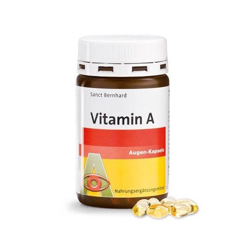 Vitamina A - vista, occhi, 180 capsule