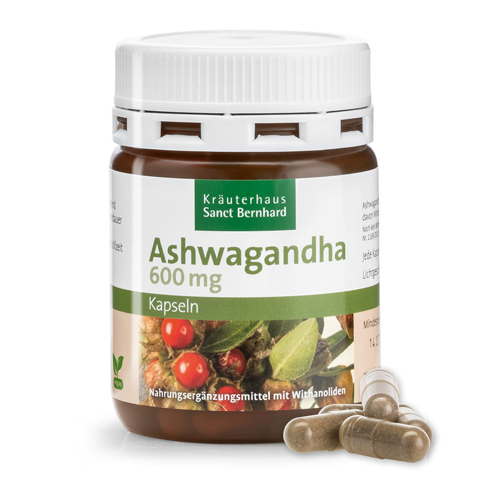 Ashwagandha per il supporto naturale del corpo.