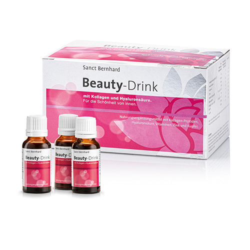 Collagene shot, bevanda di bellezza con acido ialuronico, 15 bottigliette