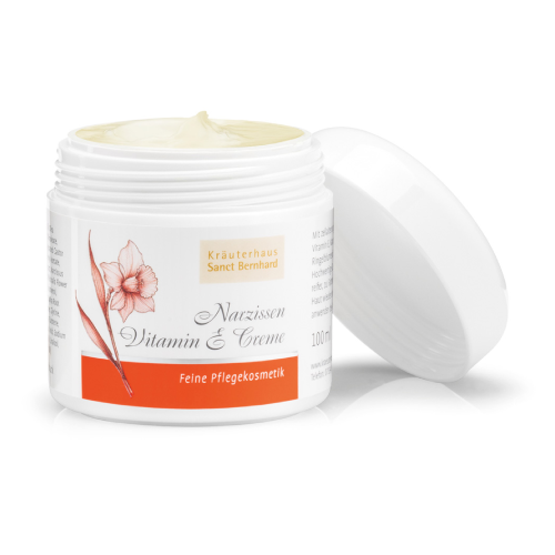 Crema per la pelle matura - Vitamina E + estratto di narciso, 100 ml