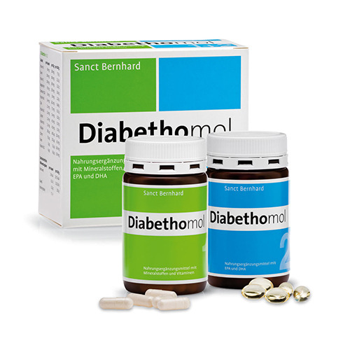 Diabethomol 1+2, 2x 90 capsule