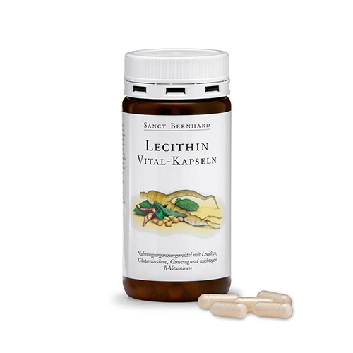 Lecitina di soia, 120 capsule