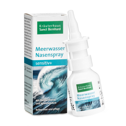 Spray nasale con sale marino e acido ialuronico, 20 ml