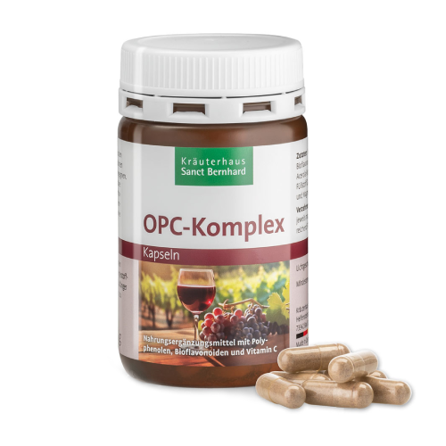 Complesso OPC - estratto di semi d'uva, 90 capsule