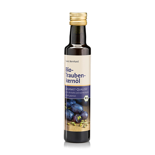 100% olio di semi d'uva - BIO, 250 ml