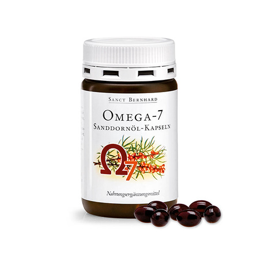 Omega 7 dall'olio di olivello spinoso, 100 capsule