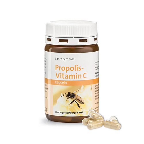 Propoli + vitamina C, 90 capsule