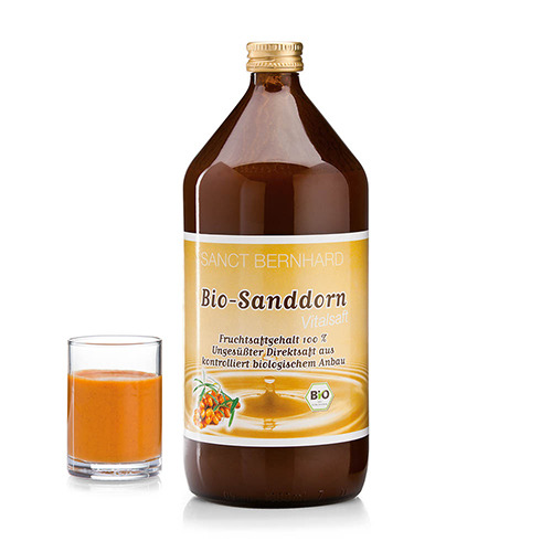 Succo di olivello spinoso BIO, 1000 ml