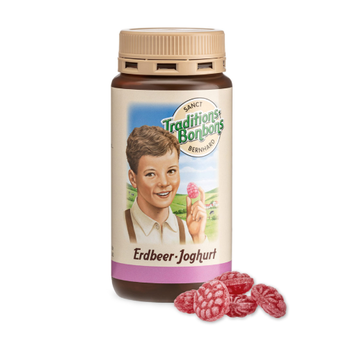 Caramelle alla frutta - fragola e yogurt, 170 g