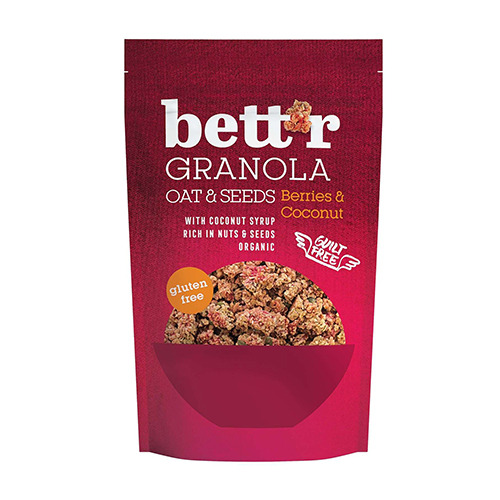 BIO Granola – frutti di bosco e cocco, 300 g