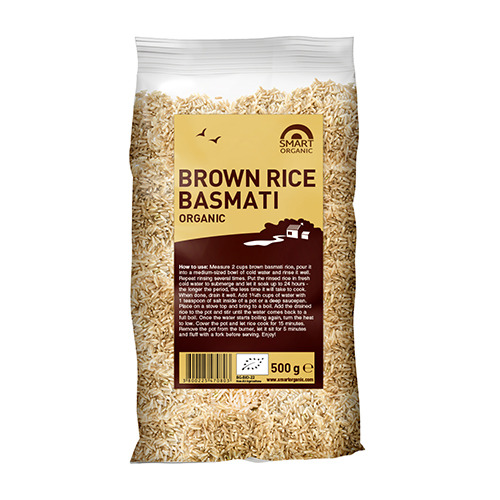 BIO Riso basmati – integrale, 500 g