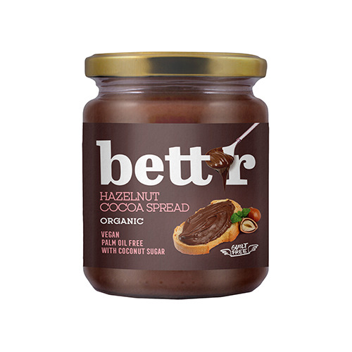 BIO crema spalmabile cioccolato&nocciole, 250 g