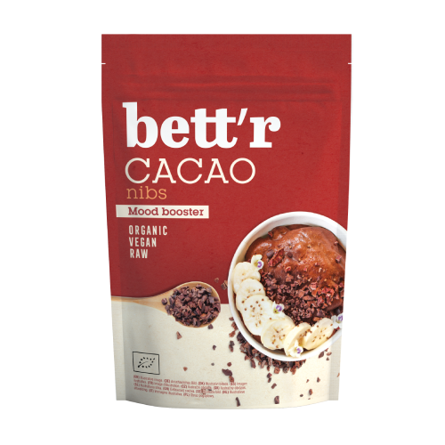 BIO Fave di cacao sminuzzate, 200 g