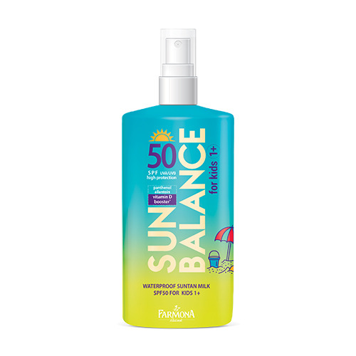 Latte solare resistente all'acqua SPF50 – per bambini, 150 ml