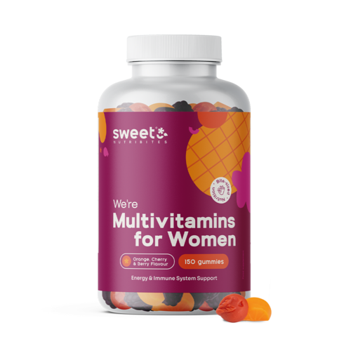 Multivitamine per donne, 150 caramelle gommose