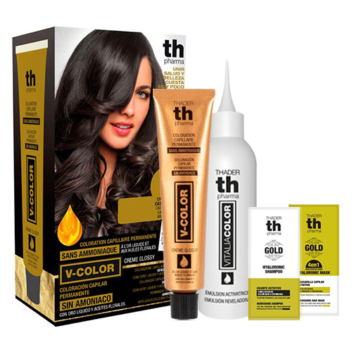 Tinta per capelli – castano medio, 1 pezzo