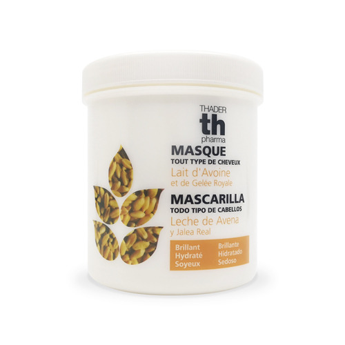 Maschera per capelli con latte d'avena e pappa reale, 700 ml