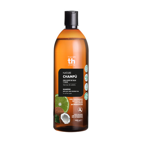 Shampoo per capelli – limetta e olio di cocco, 1000 ml