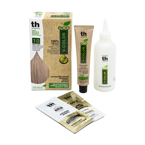 Tinta naturale per capelli - biondo platino, 1 pezzo