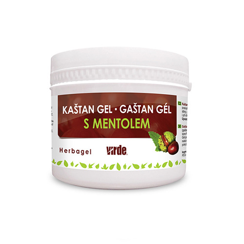 Gel al castagno con mentolo, 250 ml