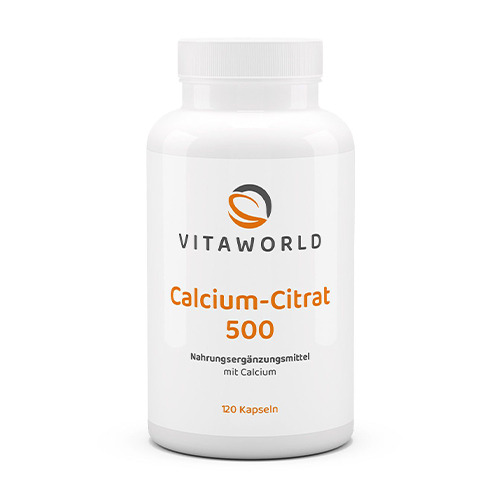 Citrato di calcio, 120 capsule