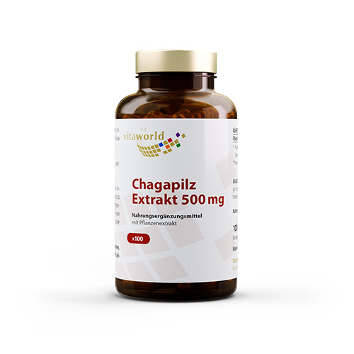 Chaga - estratto, 100 capsule