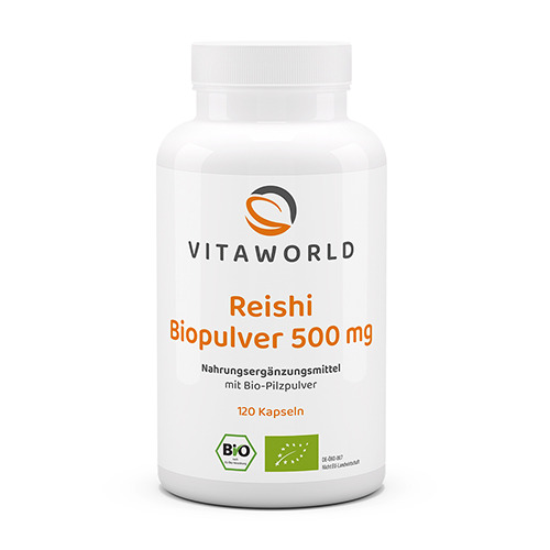 Reishi - polvere BIO, 120 capsule