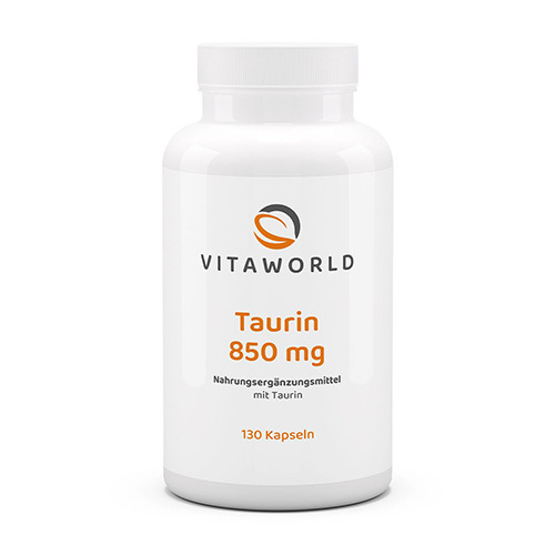 Taurina 850 mg, 130 capsule