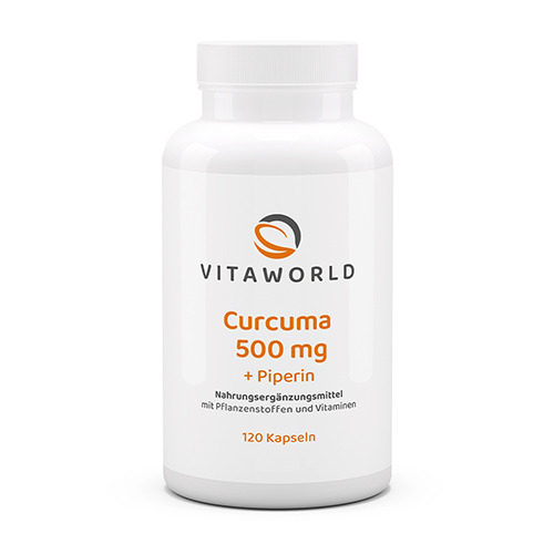 Curcuma + piperina, 120 capsule