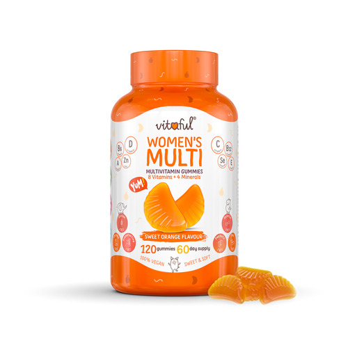 Multivitamine per le donne, 120 caramelle gommose