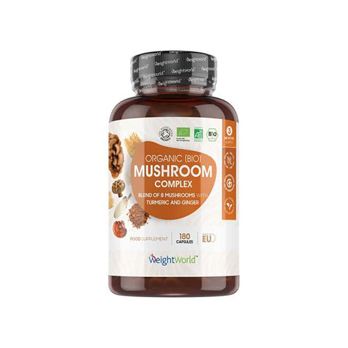 BIO complesso con funghi, 180 capsule