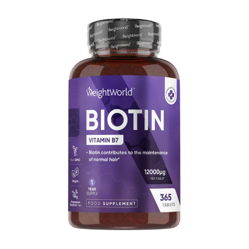 Biotina 12000 µg, 365 compresse
