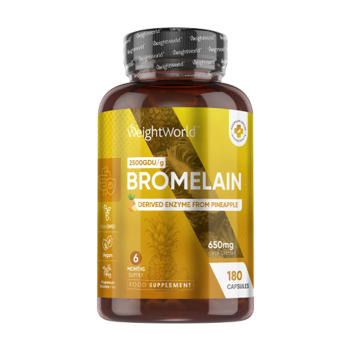 Bromelina 650 mg, 180 capsule