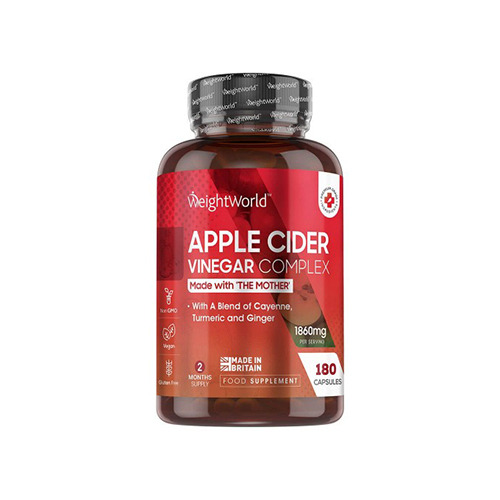 Complesso di aceto di mele 1500 mg, 180 capsule