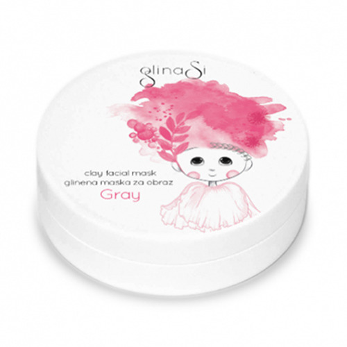 Grey – maschera viso naturale all'argilla, 80 g