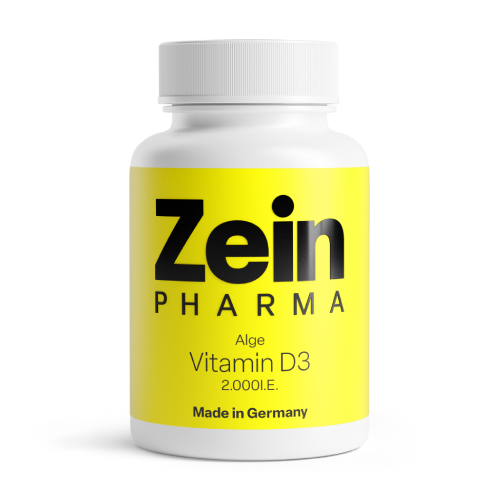 Vitamina D3 vegana, 2000 U.I., 120 capsule
