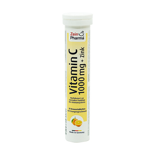 Vitamina C + zinco, 20 pastiglie effervescenti